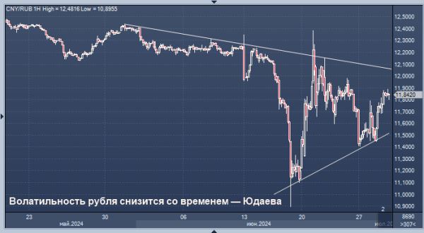 Юдаева разъяснила, что сейчас происходит с рублем