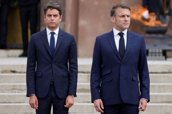 Макрон не принял отставку Атталя с поста премьер-министра Франции